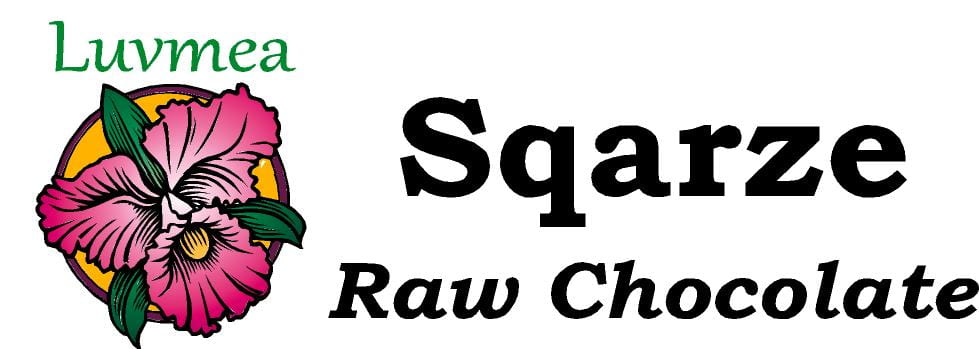 Luvmea Sqarze Raw Chocolate Logo